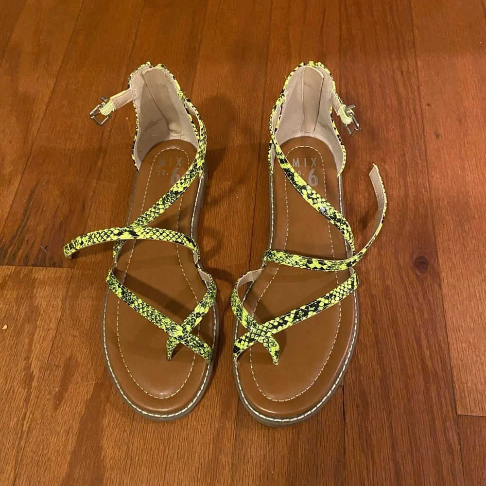 Barely worn sandals—like new!